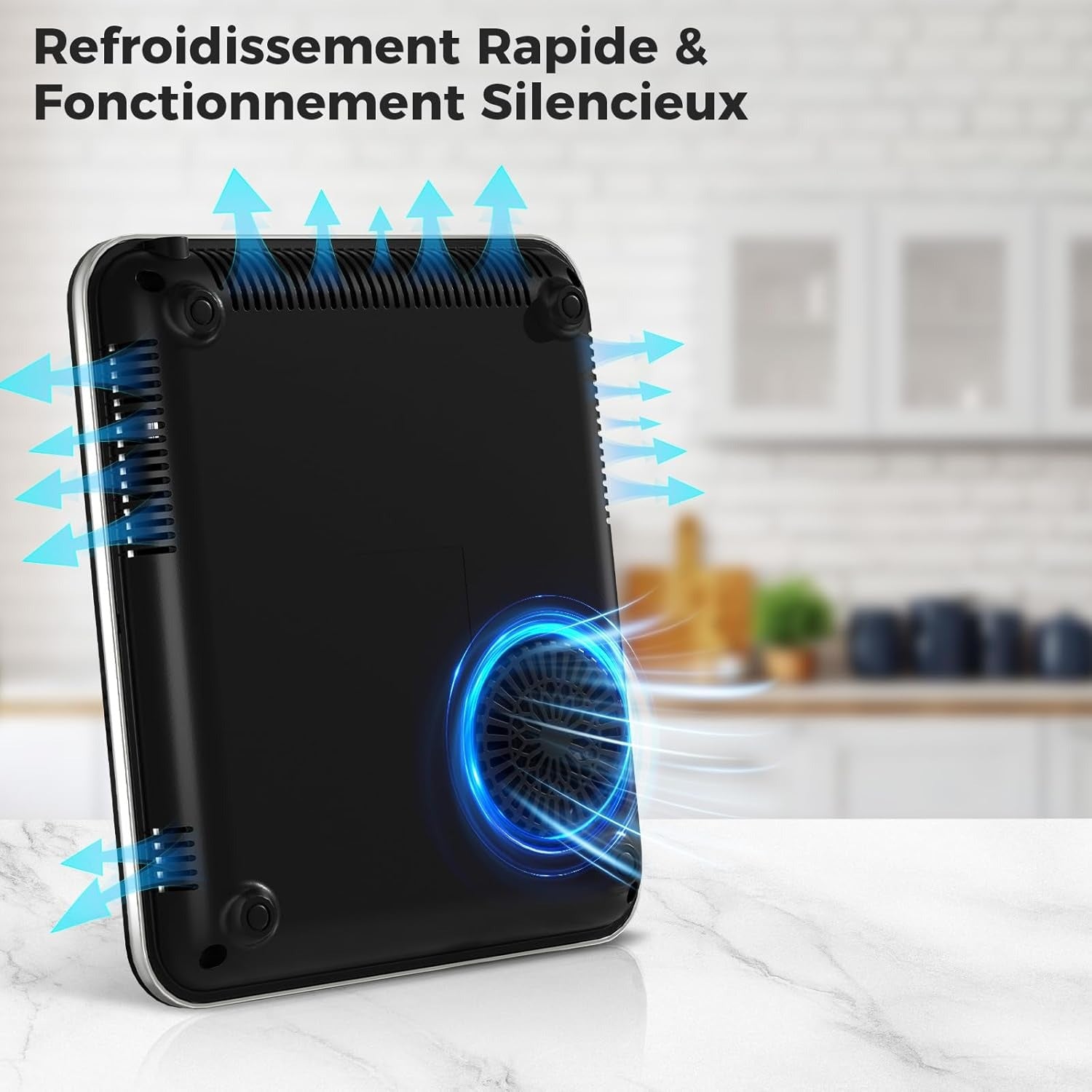 YASHE přenosná indukční varná deska 2000 W 10 stupňů