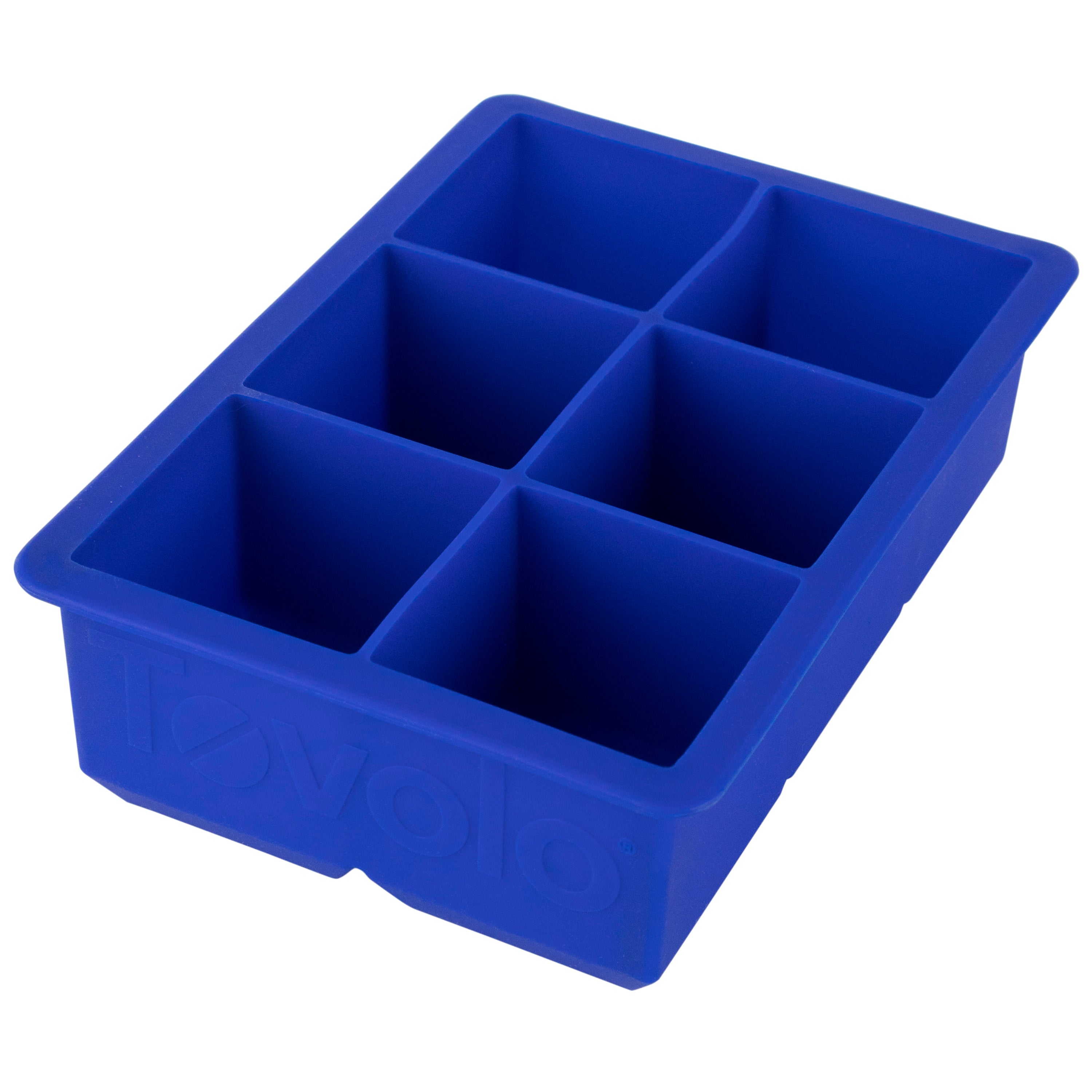 Tovolo King Cube forma na led 6 kostek modrá
