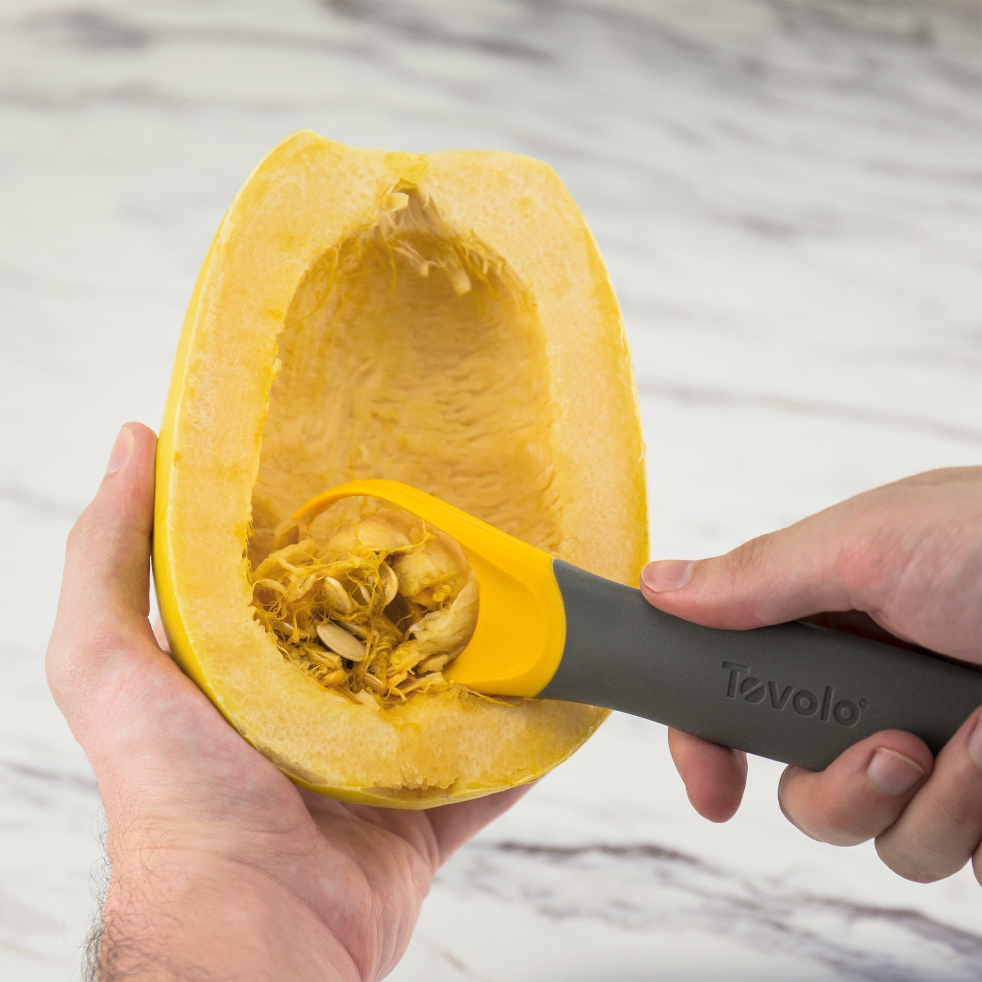Tovolo 2-in-1 Squash Tool škrabka na dýni s čepelí