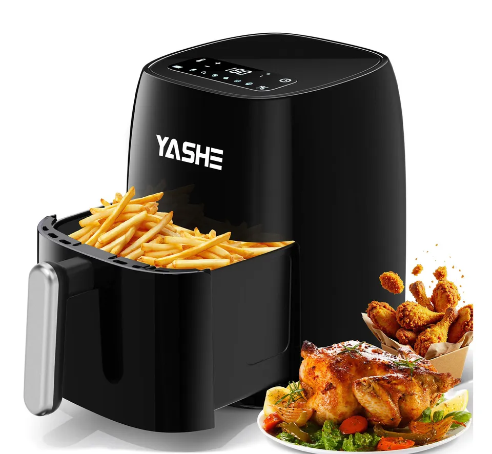 YASHE horkovzdušná fritéza 4,2 l 6 programů