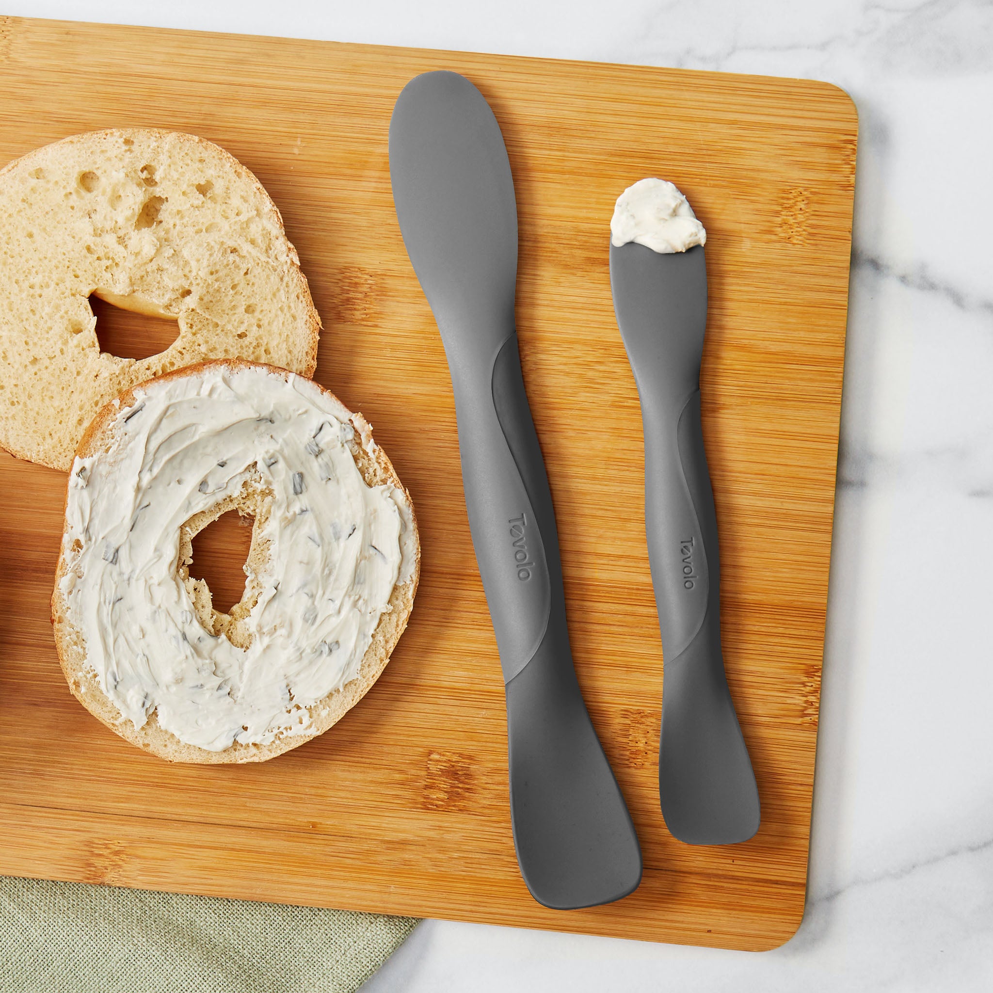 Tovolo Scoop and Spread stěrka sada 2 ks šedá velká + mini
