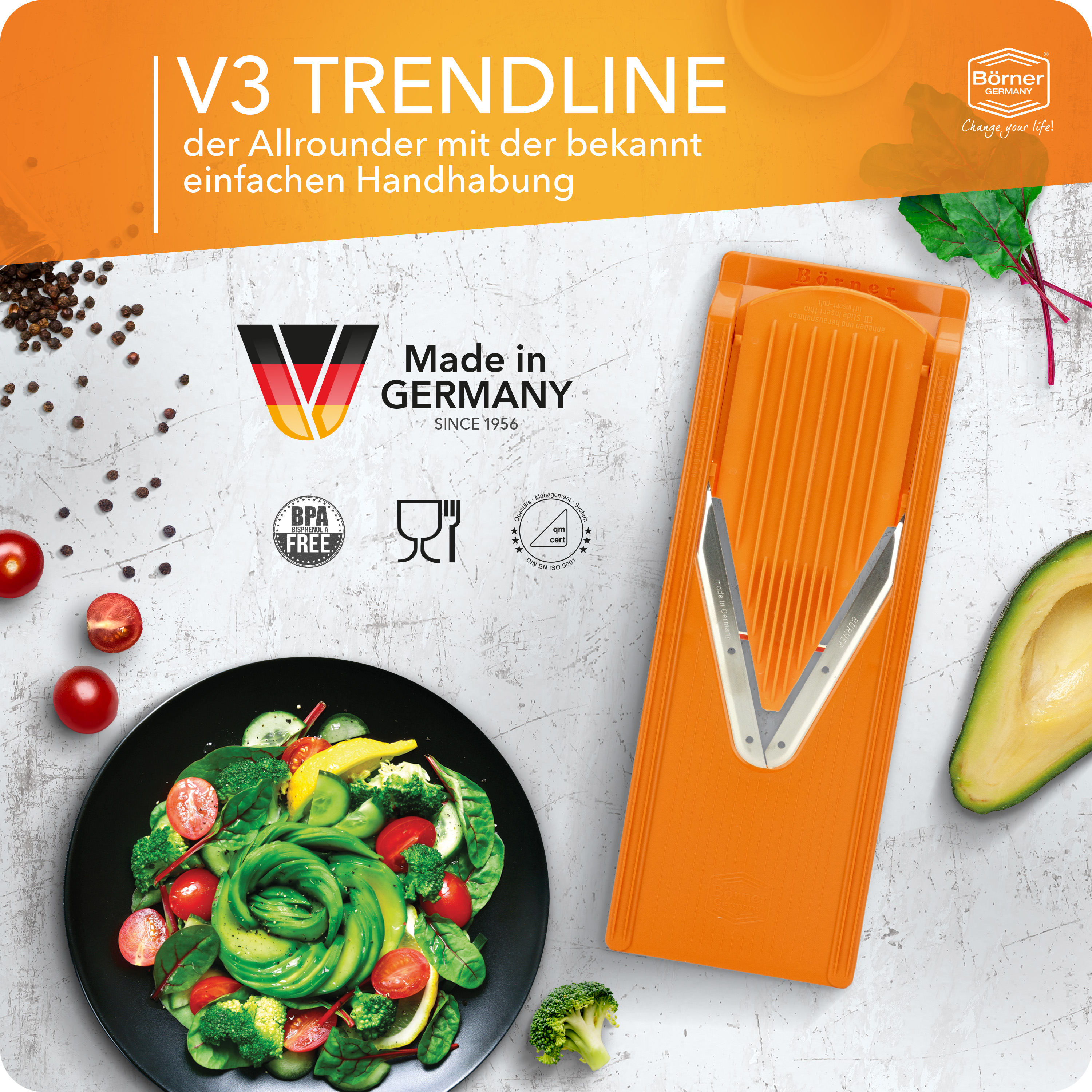 Börner V3 TrendLine Starter Set kráječ 6v1