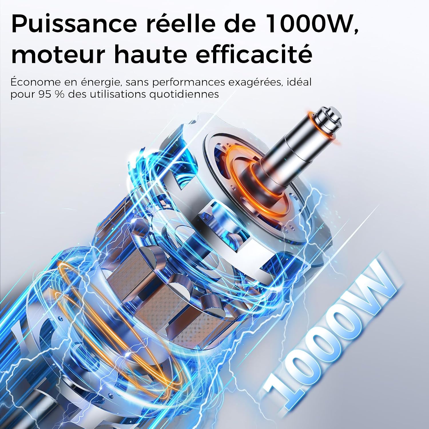 YASHE tyčový mixér 1000 W 5v1 se sekáčkem 500 ml