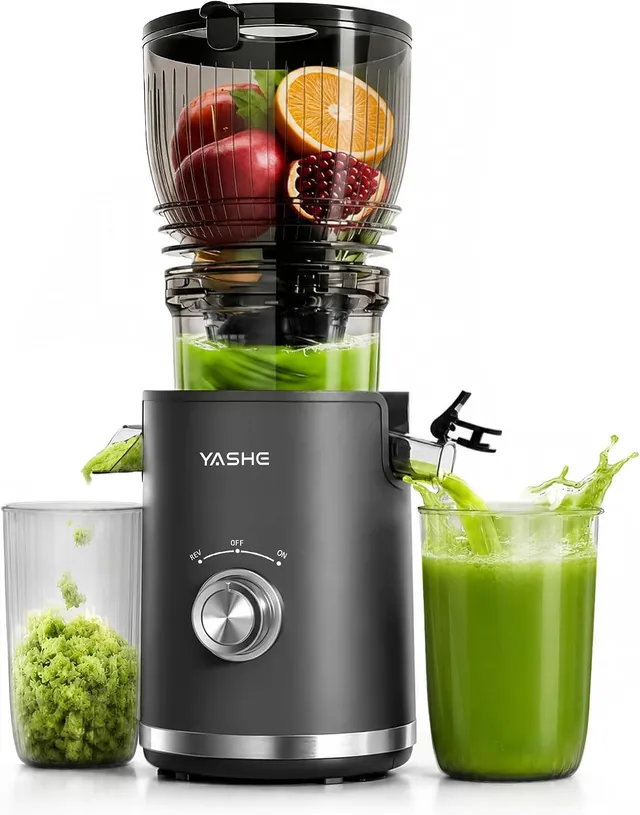 YASHE šnekový odšťavňovač 300 W 148 mm na ovoce