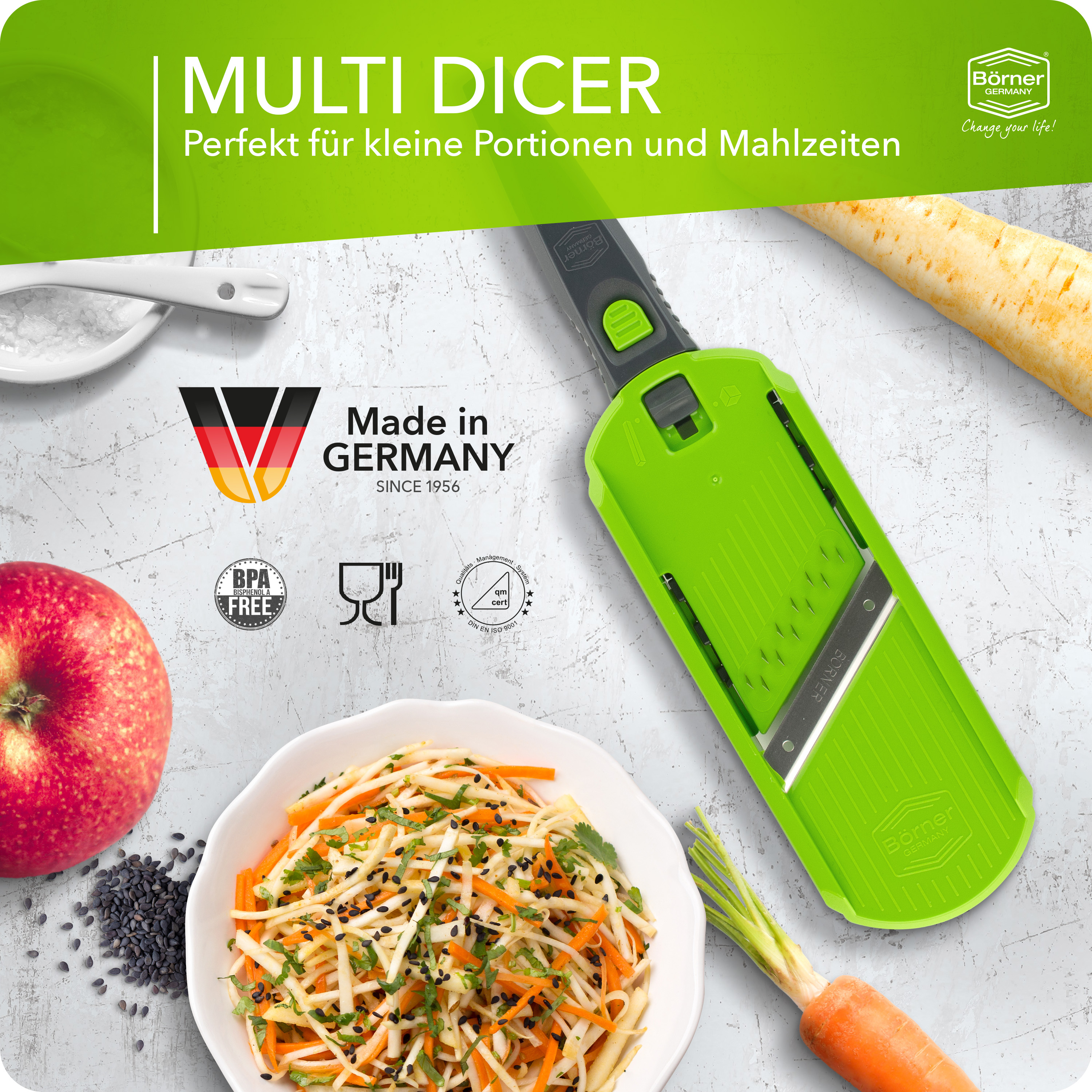 Börner Multi Dicer Julienne kráječ kostky a nudličky