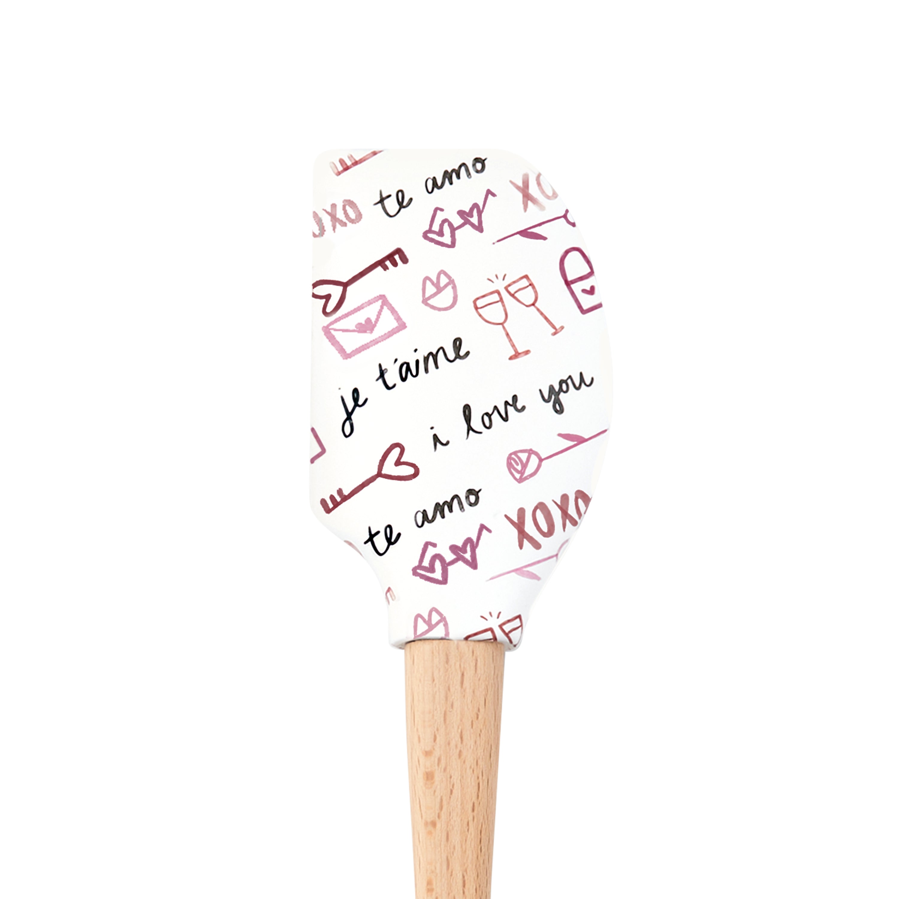Tovolo Spatulart stěrka Love Script silikonová