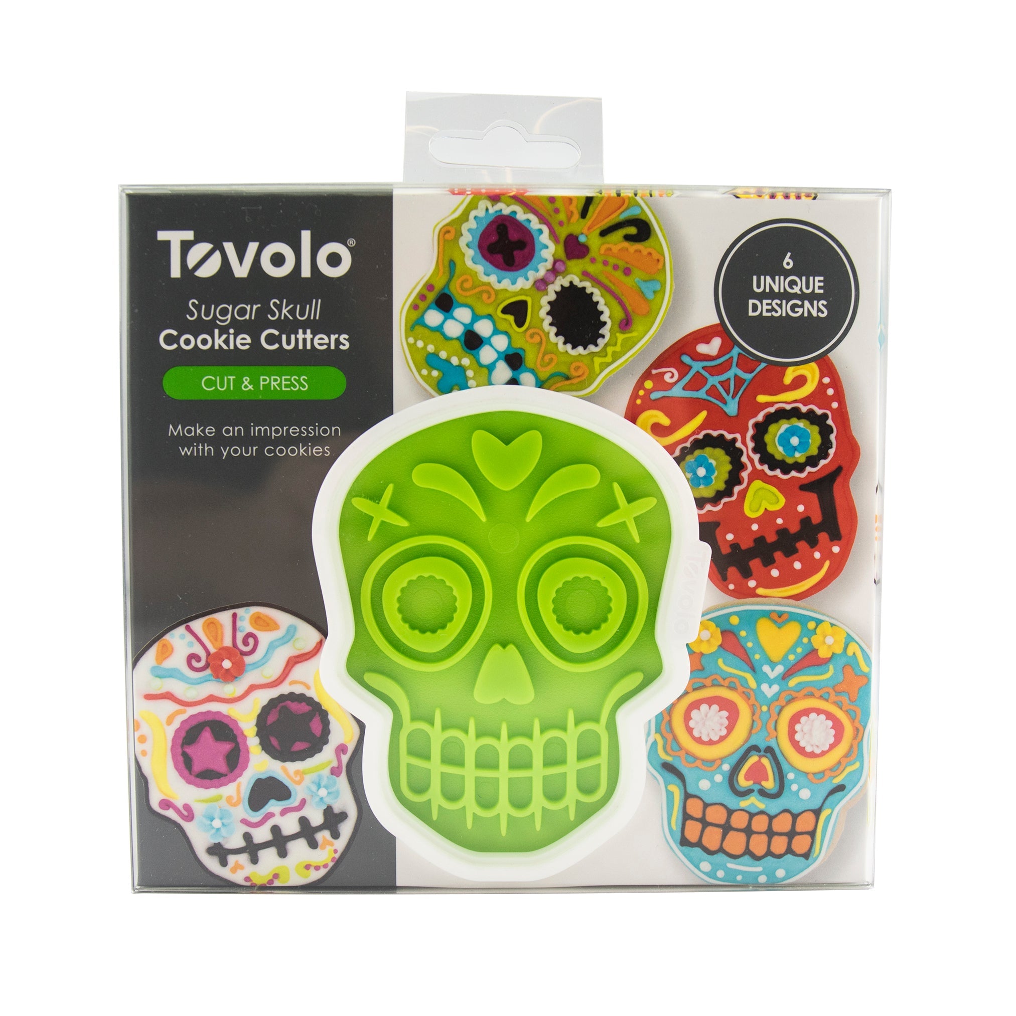Tovolo Skull vykrajovátko na sušenky lebka sada