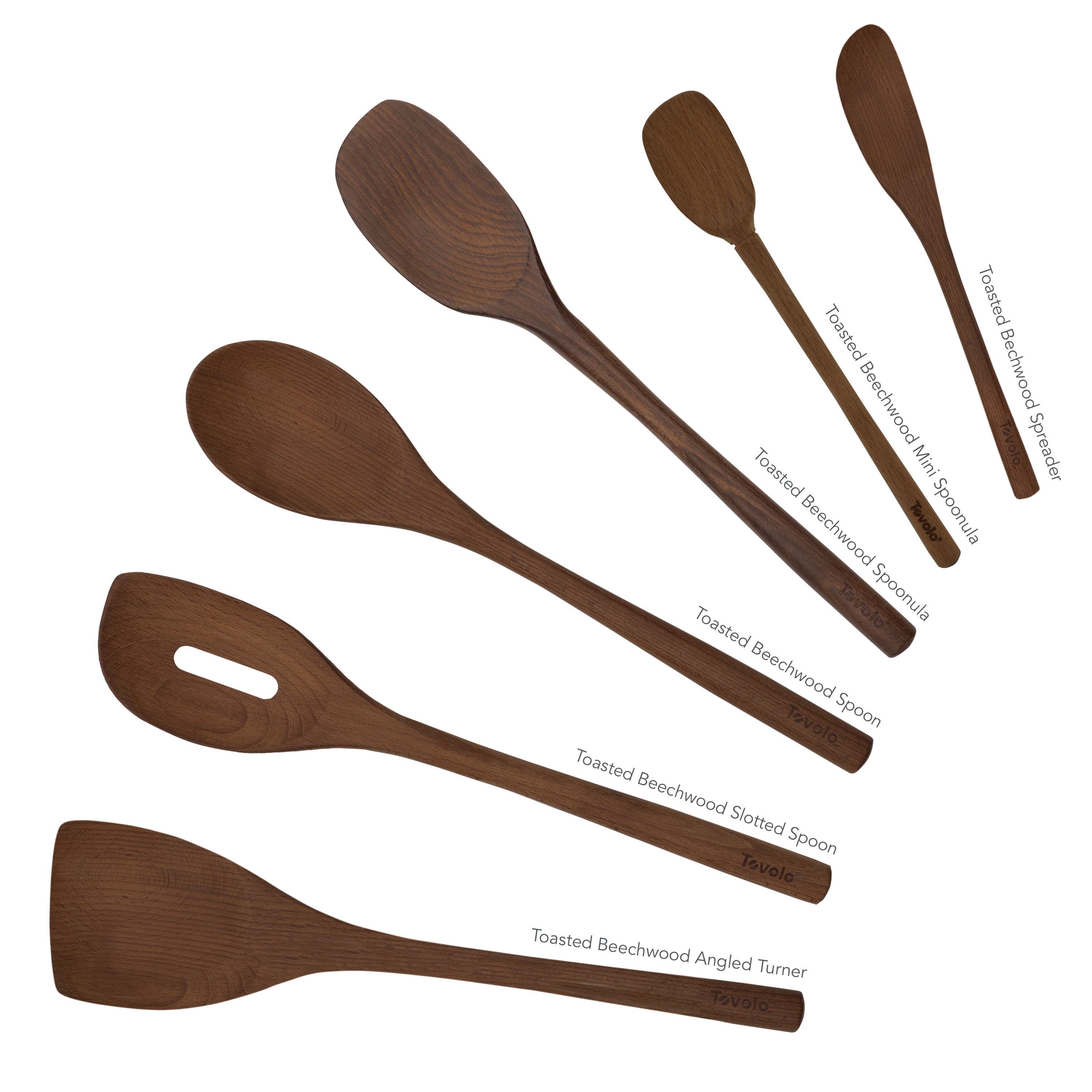 Tovolo Beechwood sada nacini 6 ks bukove varecky