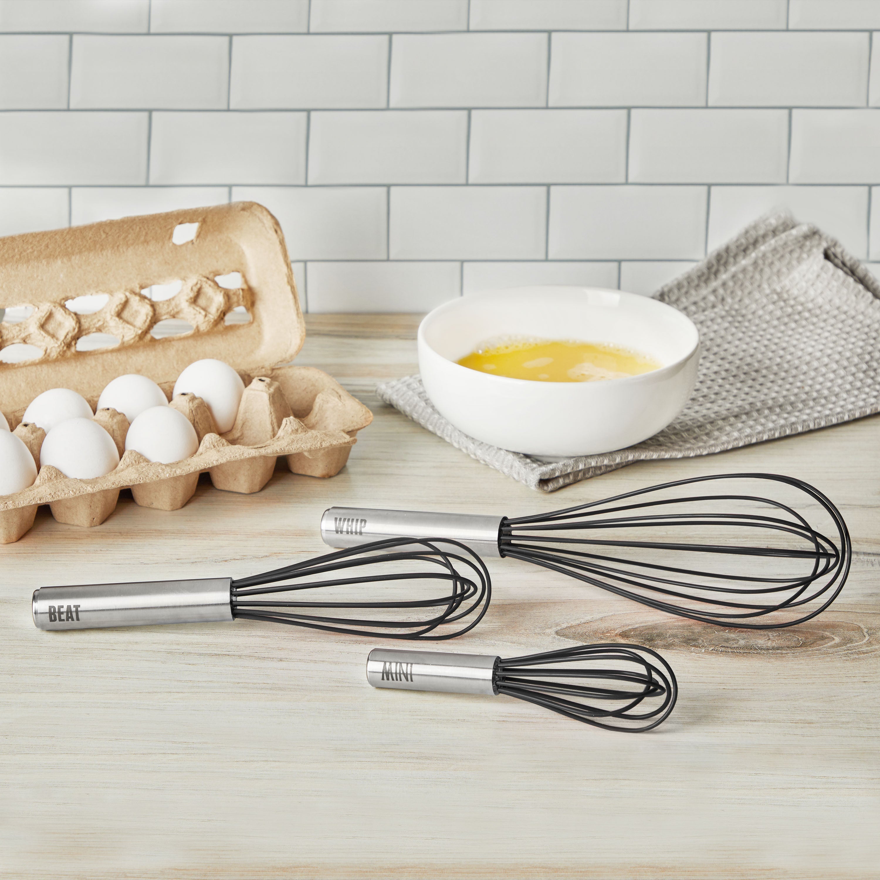 Tovolo Whip Whisk metlička 11 palců černá nerez