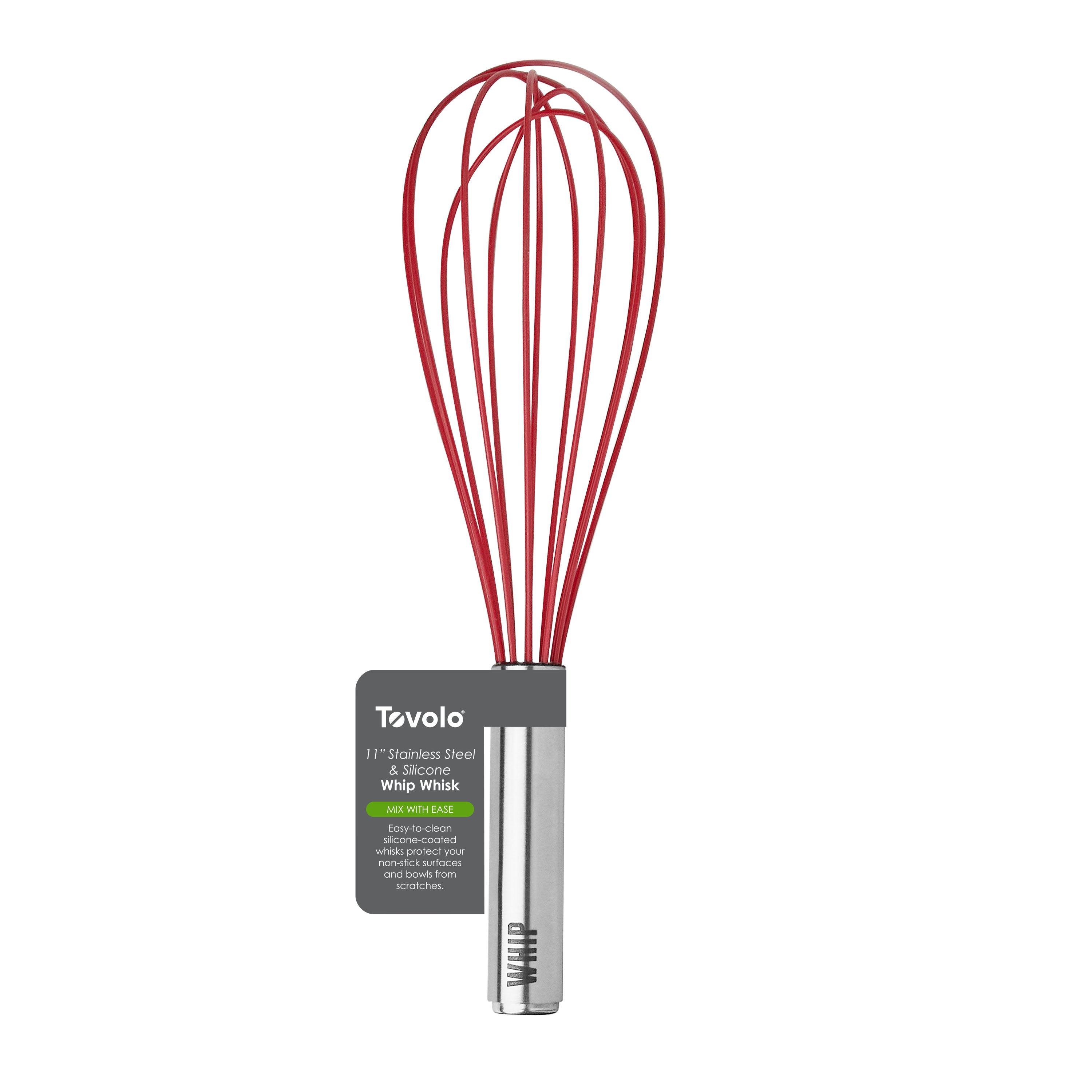 Tovolo Whip Whisk metlička 11 palců černá nerez