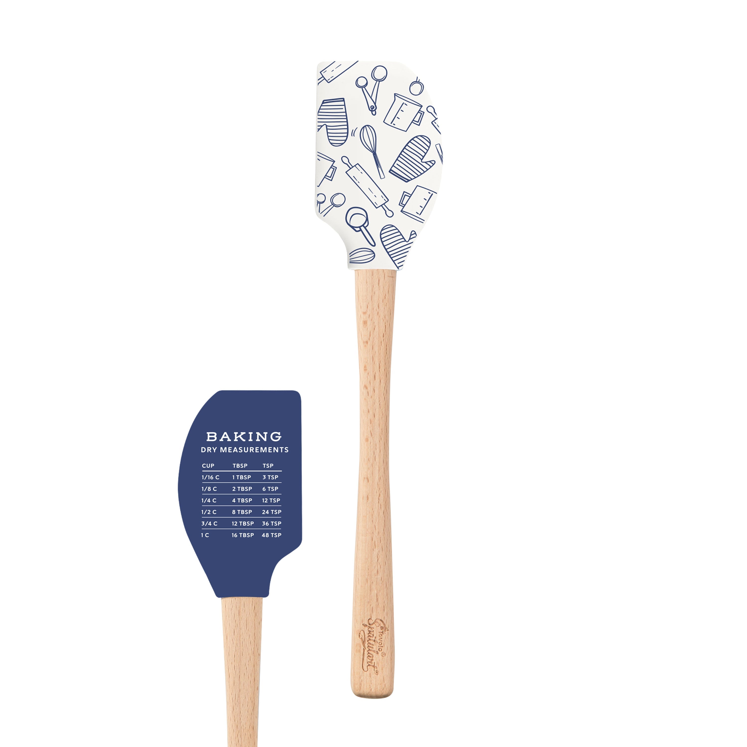 Tovolo Spatulart stěrka s převody dřevěná rukojeť