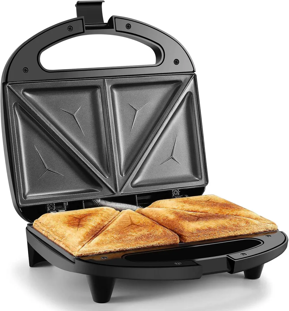YASHE sendvičovač dvojitý 750 W nepřilnavý