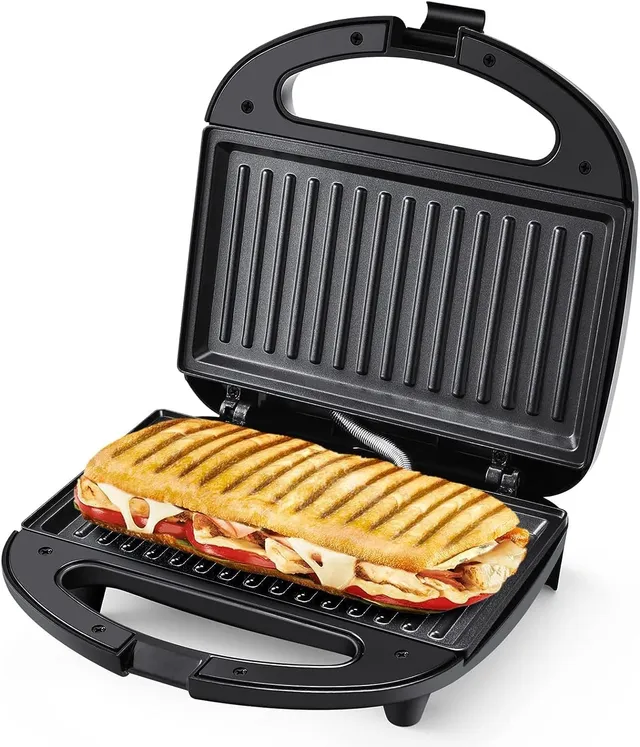 YASHE panini gril 750 W s nepřilnavými deskami