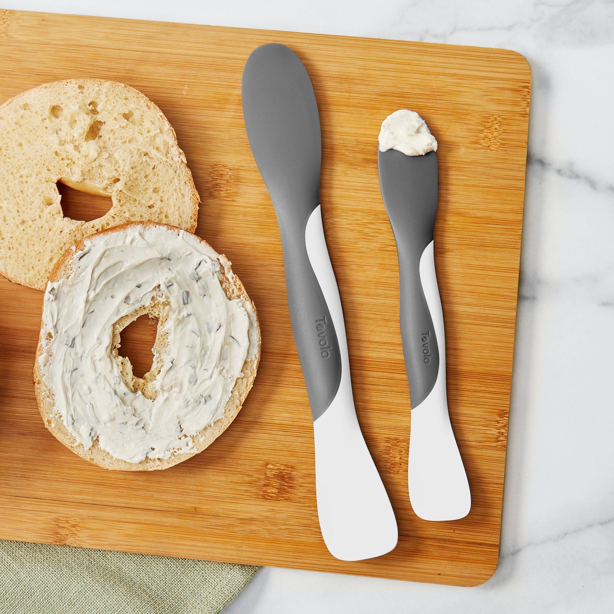 Tovolo Scoop and Spread stěrka sada 2 ks šedá velká + mini