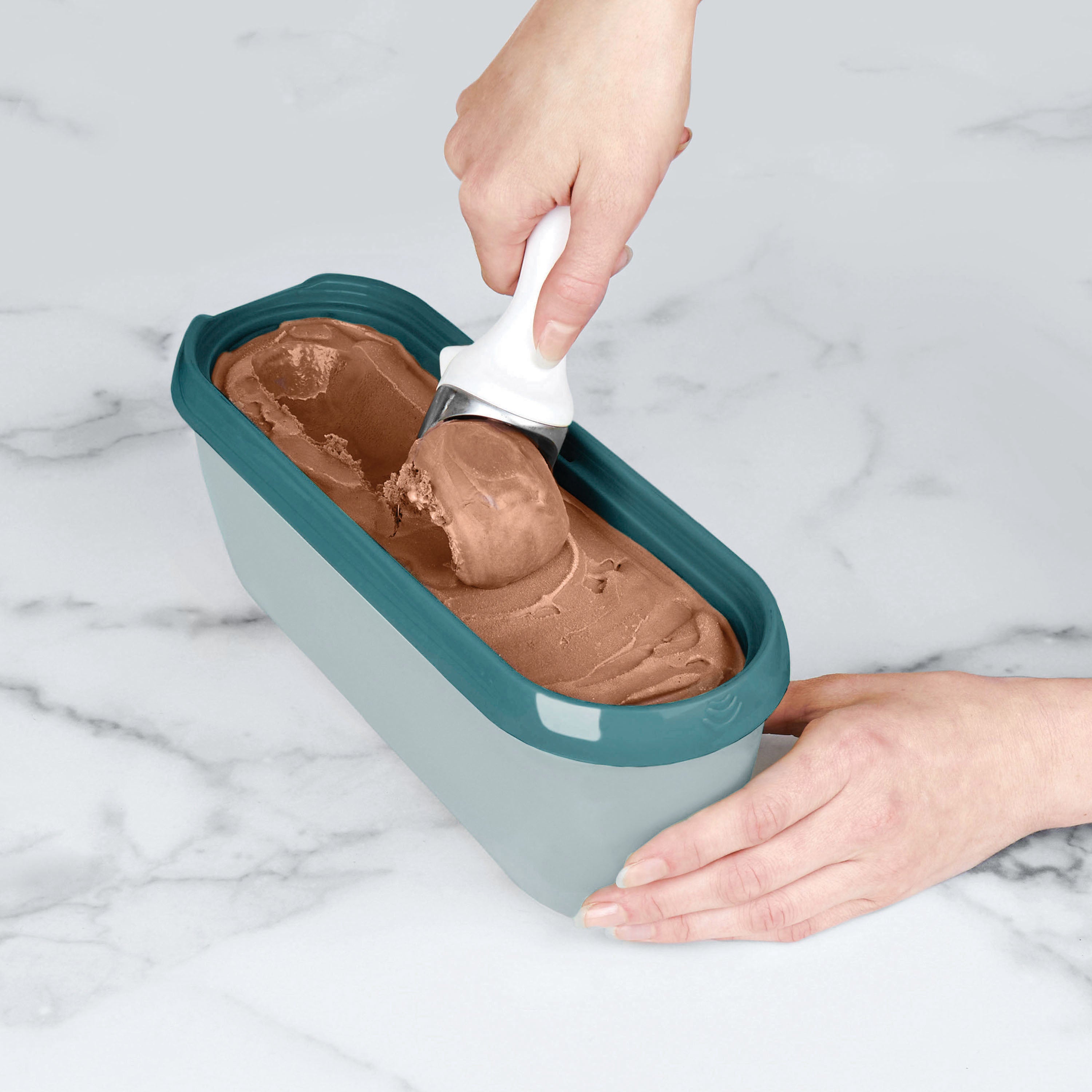 Tovolo Glide-A-Scoop dóza na zmrzlinu 1,5 QT Aqua