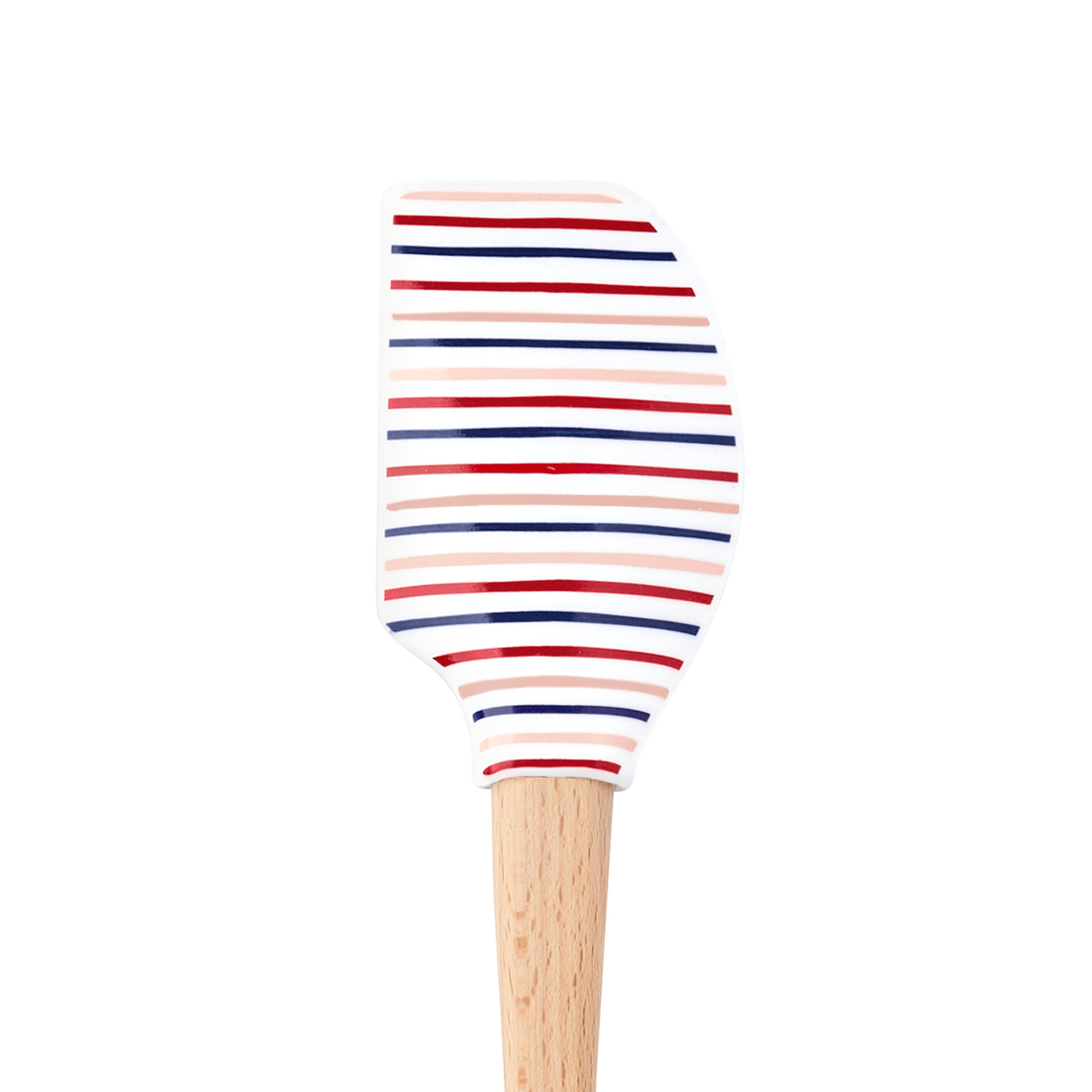 Tovolo Spatulart Summer silikonová stěrka s dřevěnou rukojetí