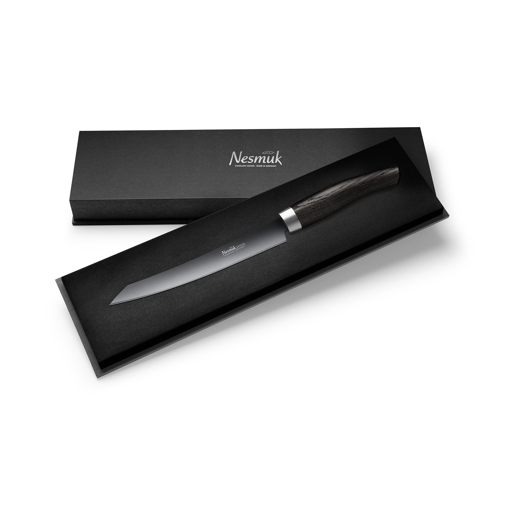 Nesmuk JANUS Slicer 160 krájecí nůž pouštní železné dřevo
