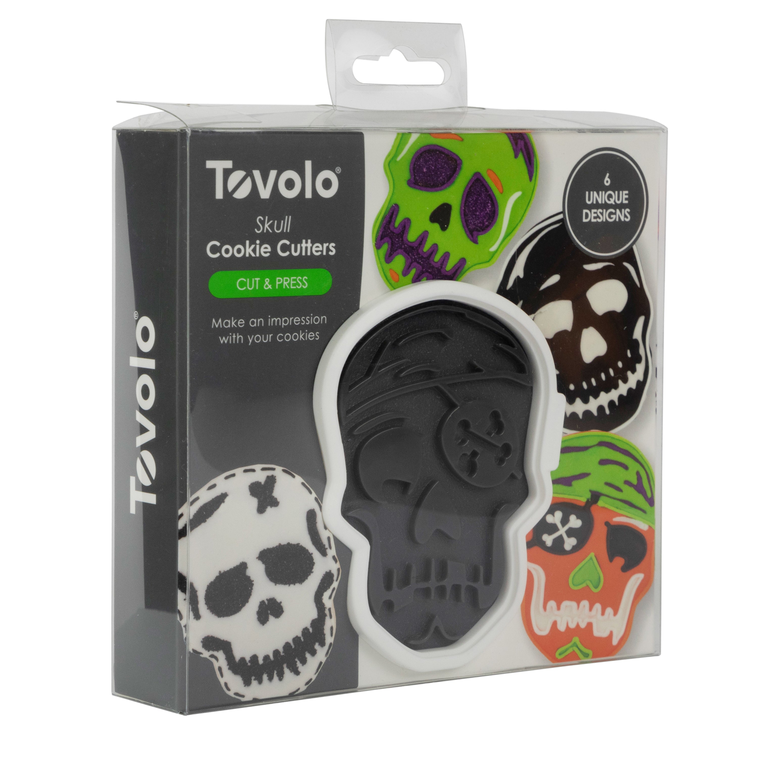 Tovolo Skull vykrajovátko na sušenky lebka sada