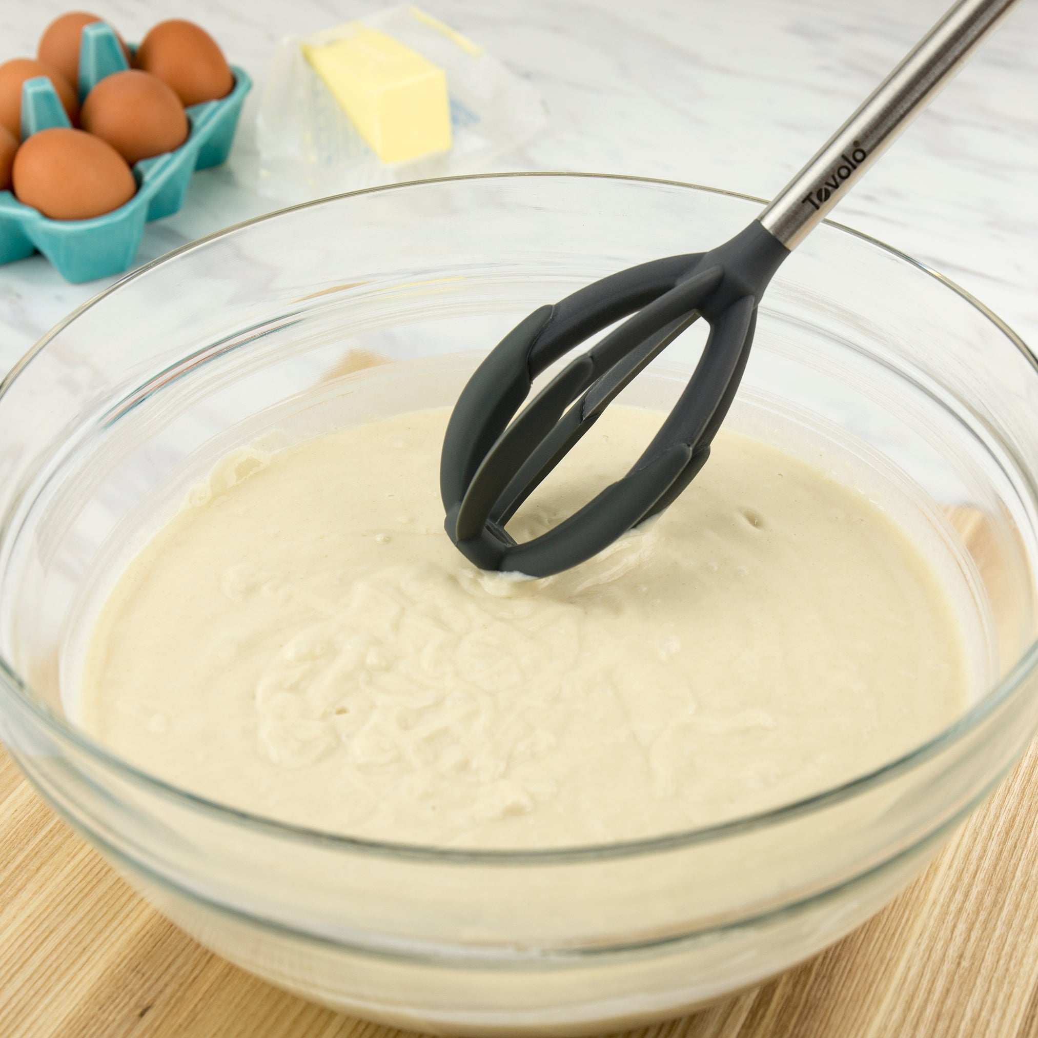 Tovolo Better Batter Tool stěrka na těsto černá