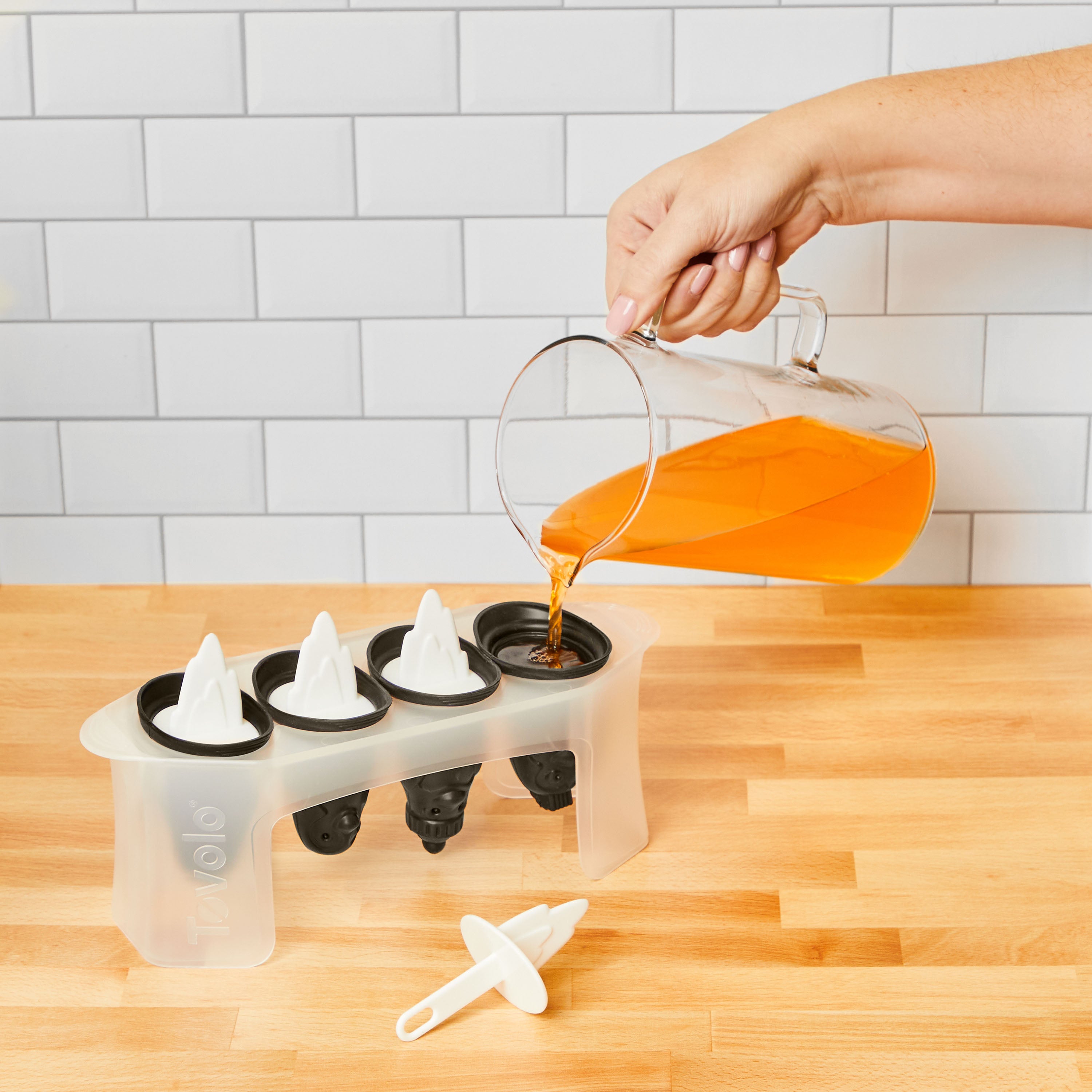 Tovolo Penguin Pop Molds formy na nanuky 6 ks tucnak