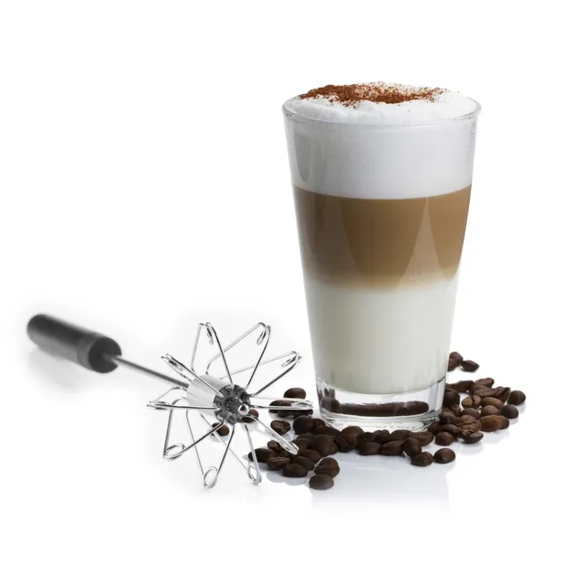Börner Cappuccinatore ruční šlehač mléka nerez