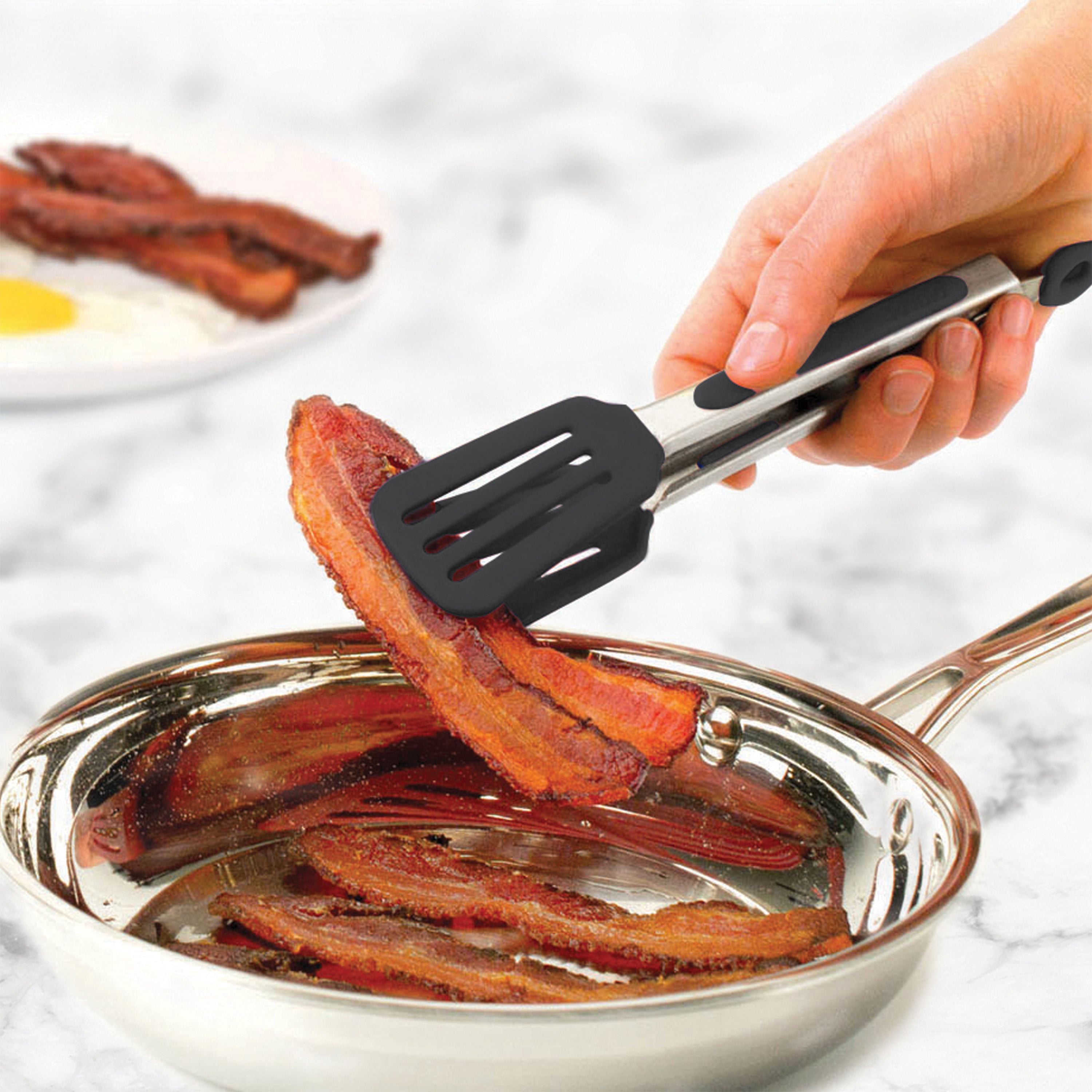 Tovolo Mini Turner Tongs kleště černé silikonové