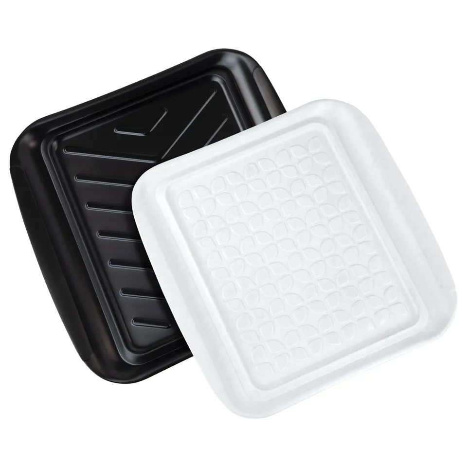 Tovolo Prep and Serve grilovací podnosy sada 2 ks bílá černá