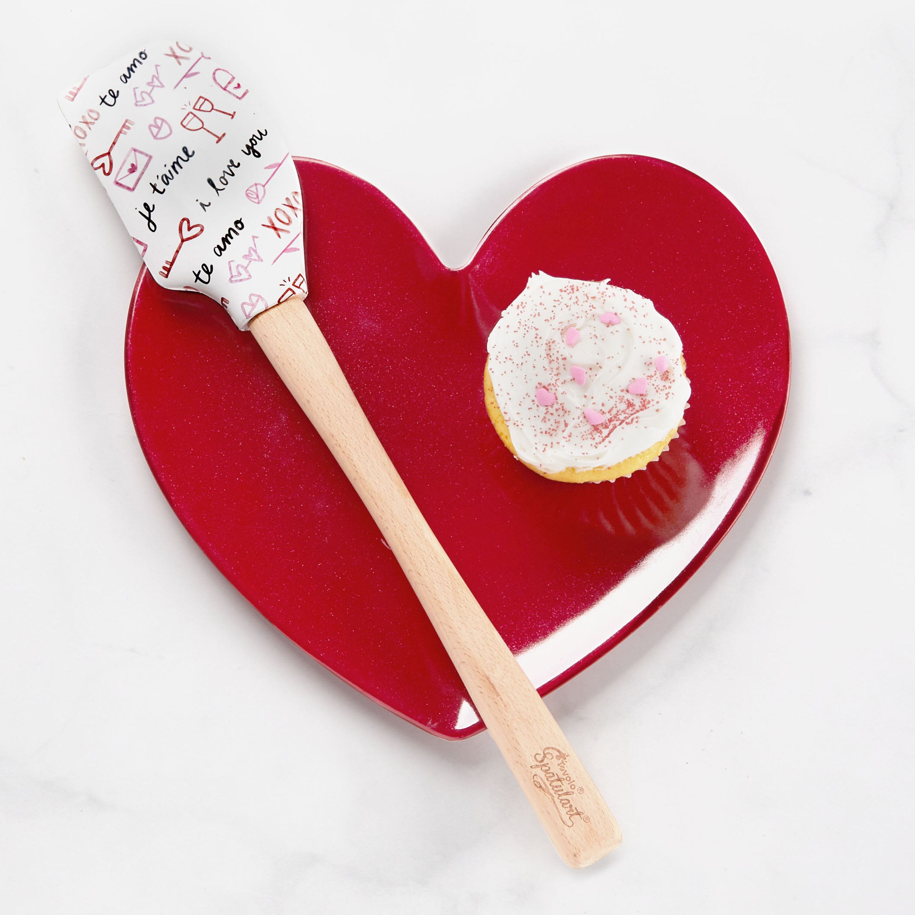 Tovolo Spatulart stěrka Love Script silikonová